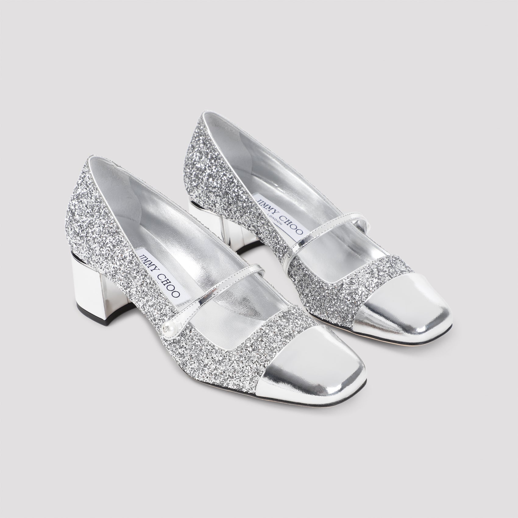 JIMMY CHOO Elisa 45 Metallic Pumps