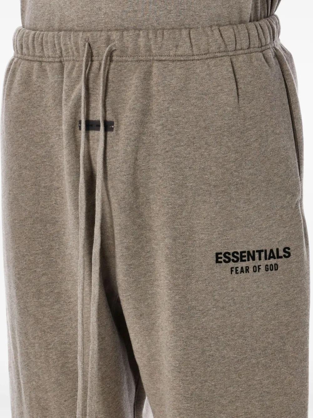 FEAR OF GOD ESSENTIALS Men's Brushed Cotton Jogging Pants with Logo