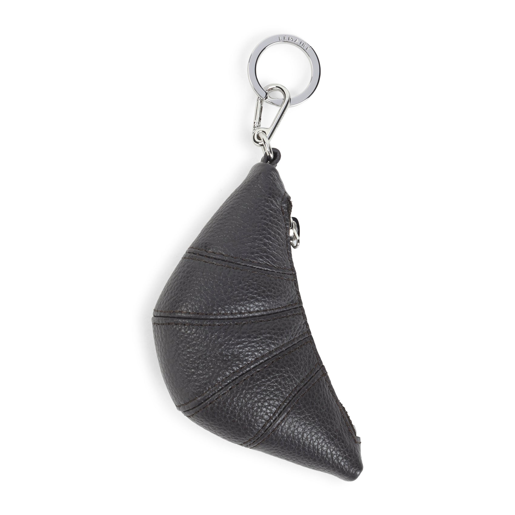 LEMAIRE Mini Croissant Keyring - Stylish Leather Accessory for Men