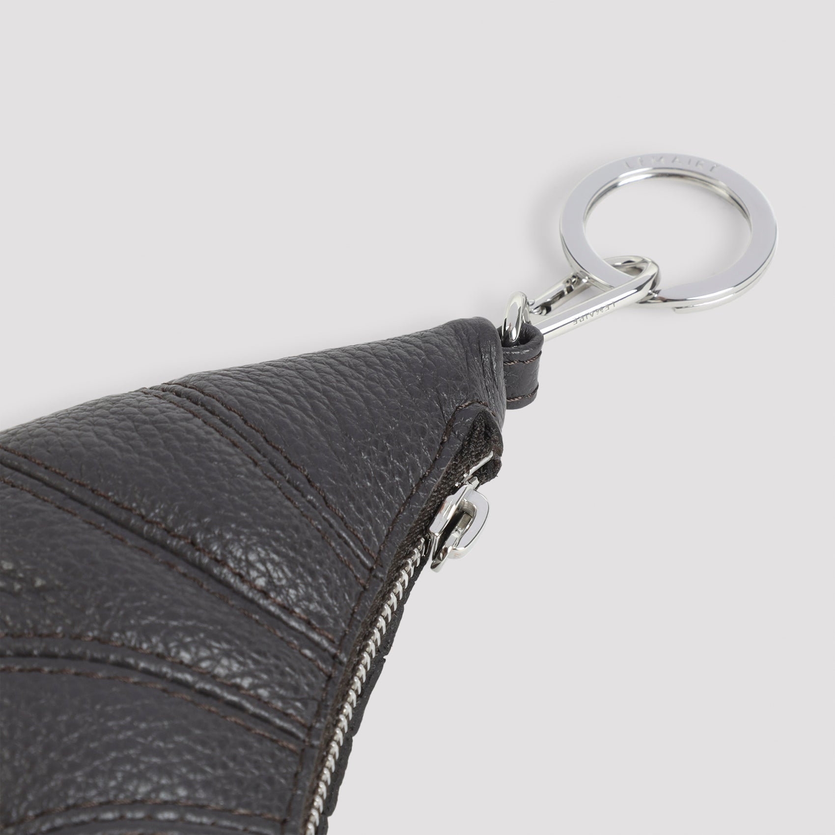 LEMAIRE Mini Croissant Keyring - Stylish Leather Accessory for Men