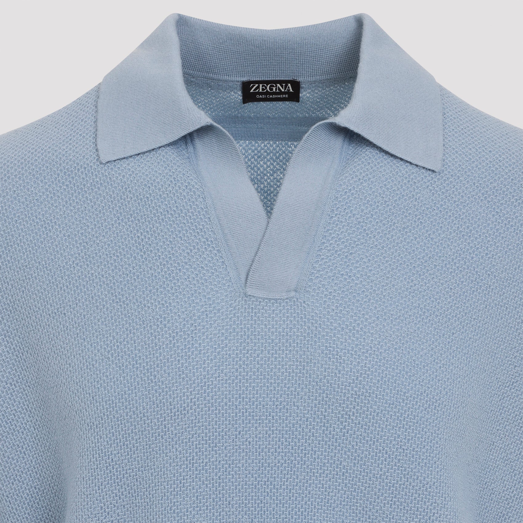 ZEGNA Cashmere Polo for Men - FW25 Collection