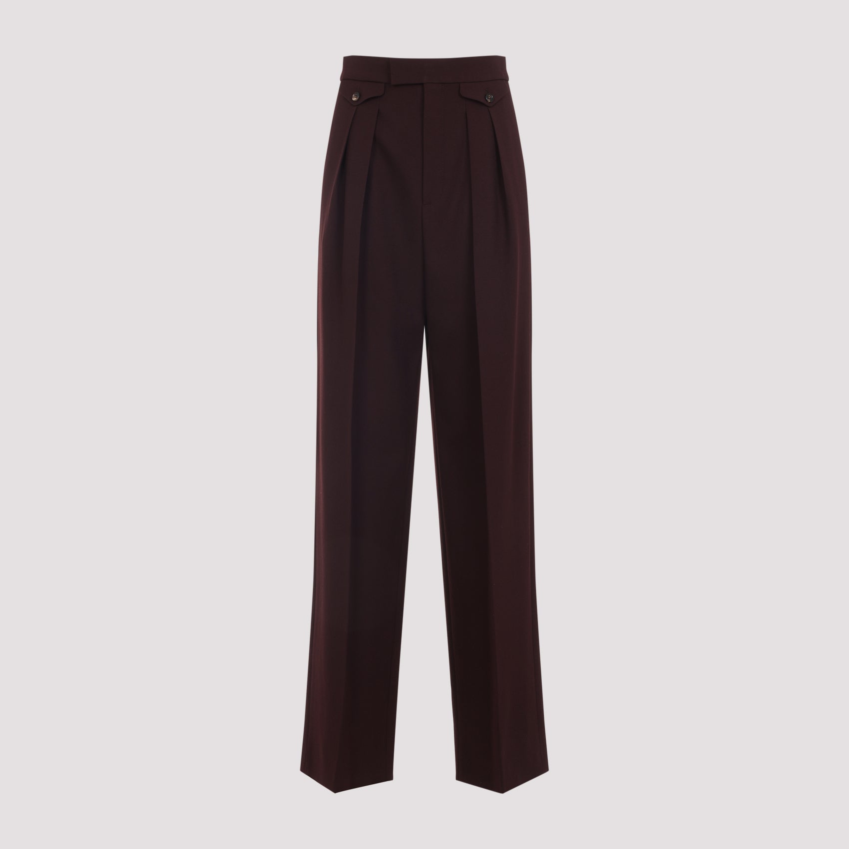 CHLOE Men's 100% Wool Regular & Straight Leg Pants