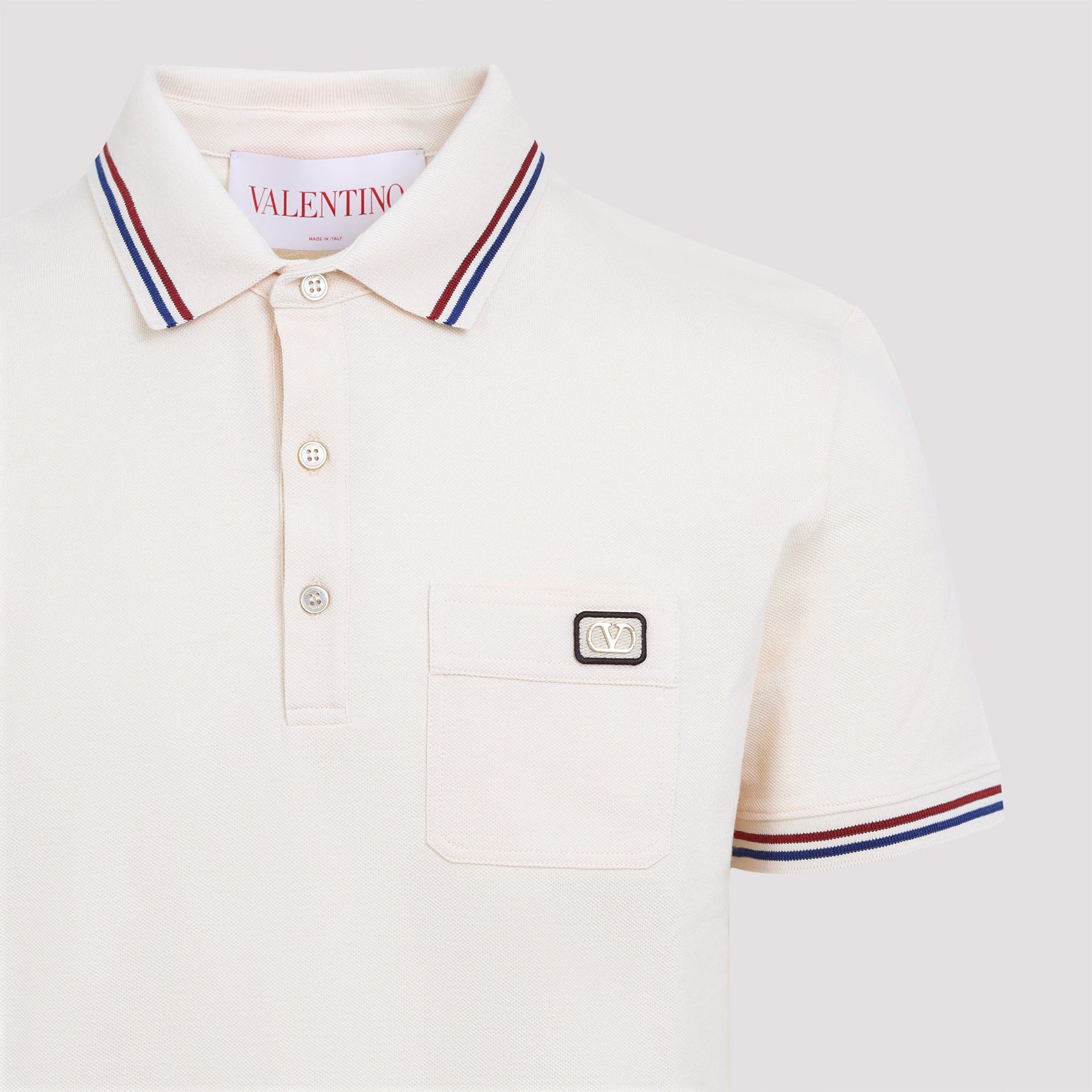 VALENTINO Cotton Polo Shirt - SS25 Collection