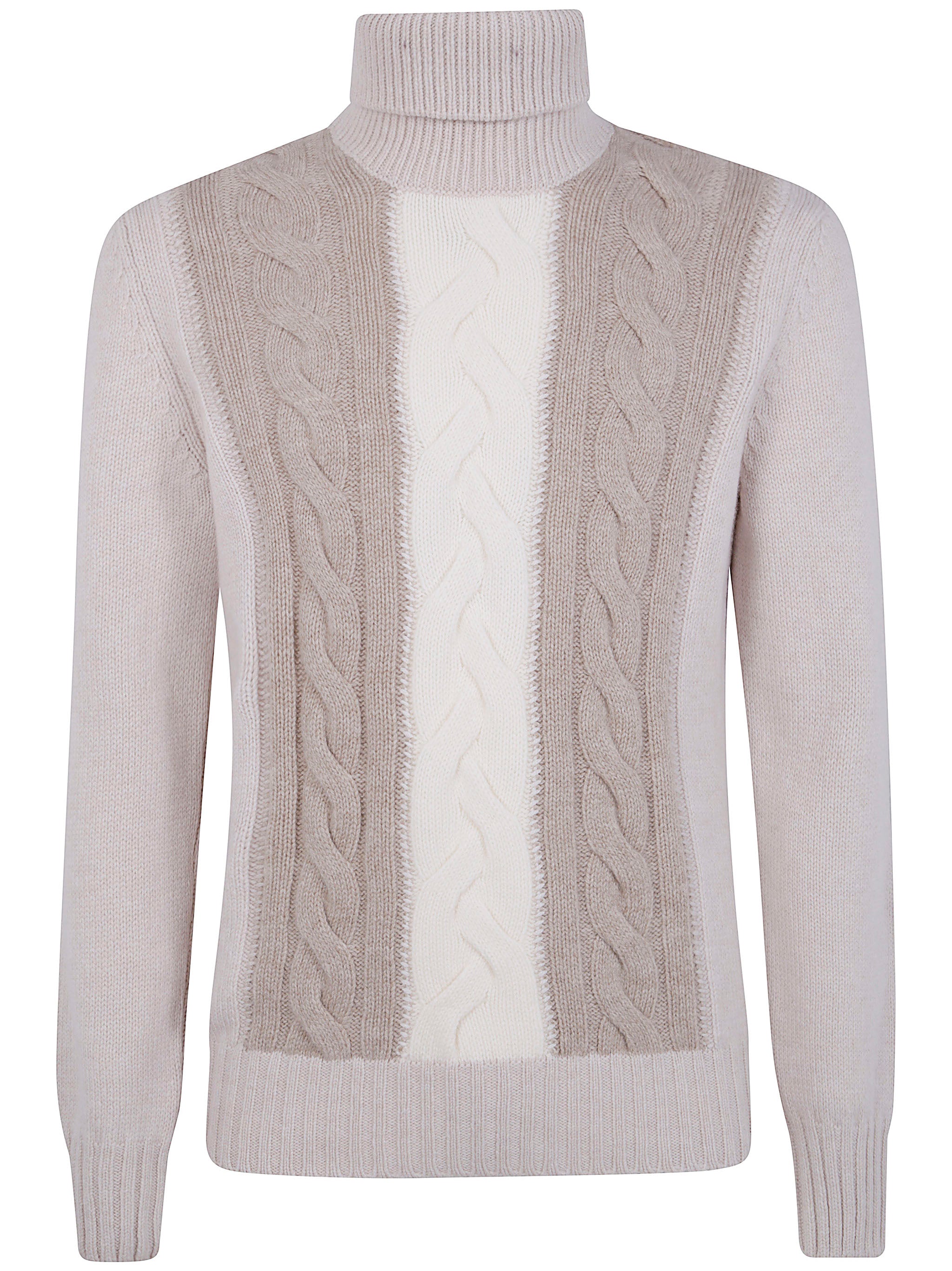 GRAN SASSO Men's Turtle Neck Sweater - 'Ciclista'