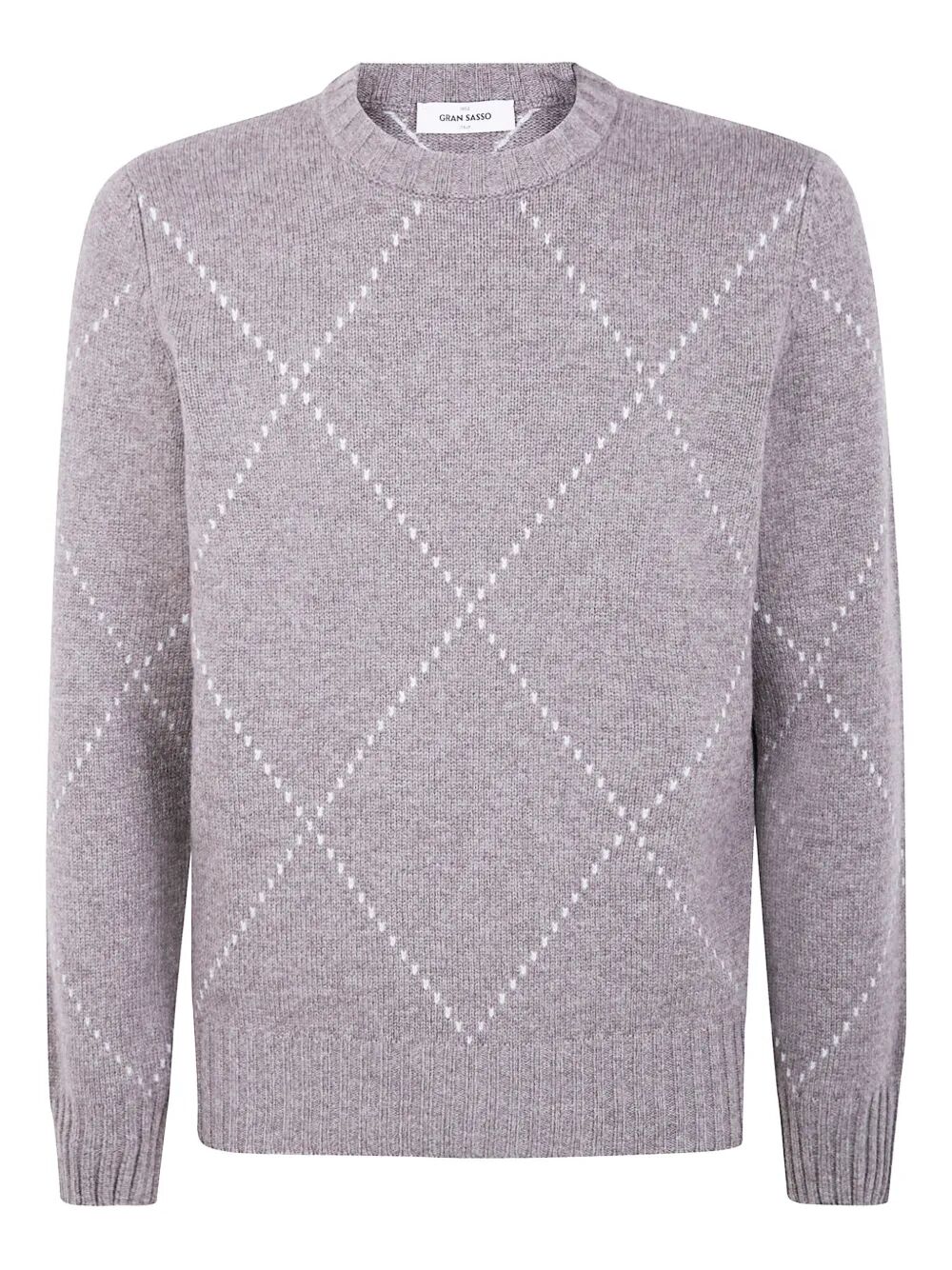 GRAN SASSO Classic Round Neck Sweater for Men