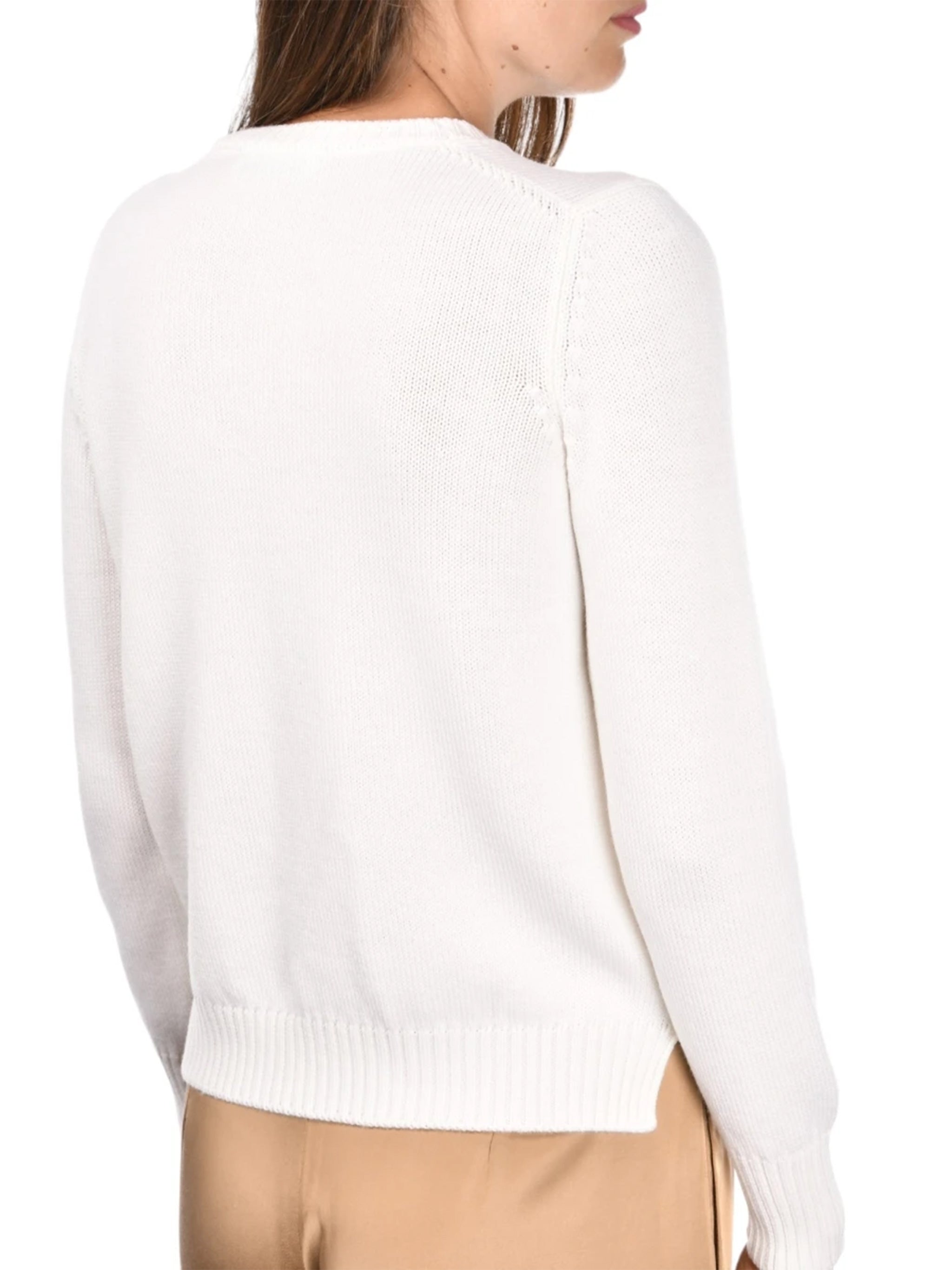 GRAN SASSO Classic Wool Crew Neck Sweater for Women