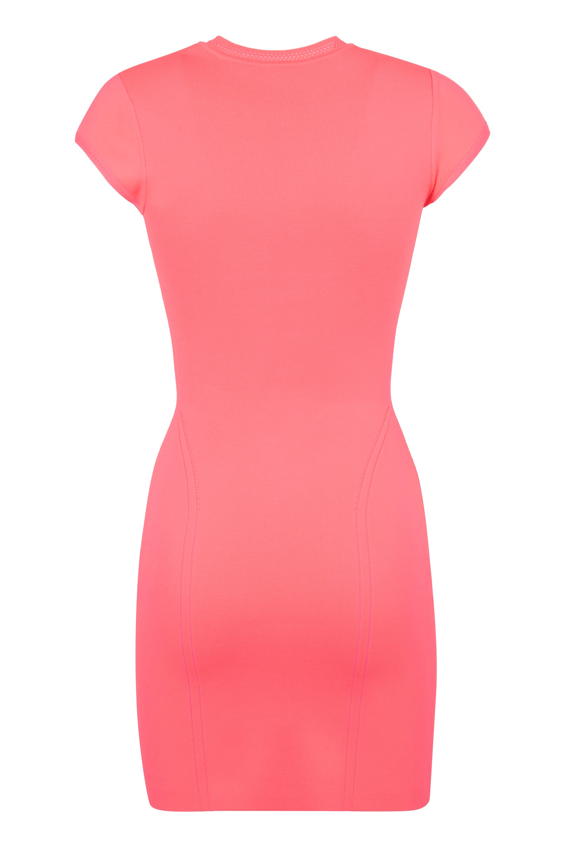 VICTORIA BECKHAM Cap Sleeve Fitted Mini Dress