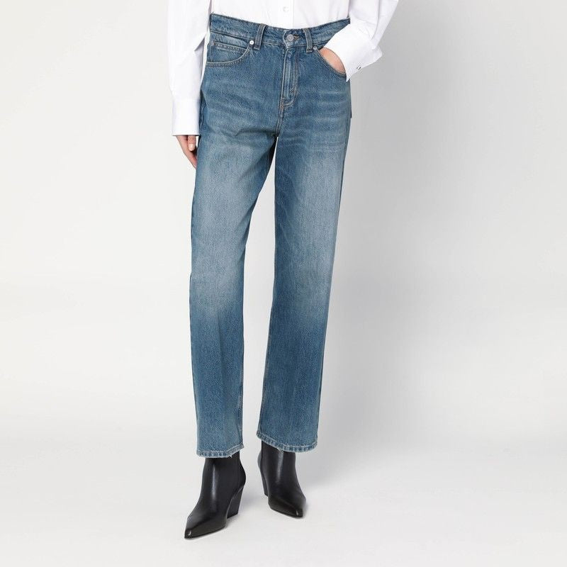 VICTORIA BECKHAM Faded High-Waisted Jeans