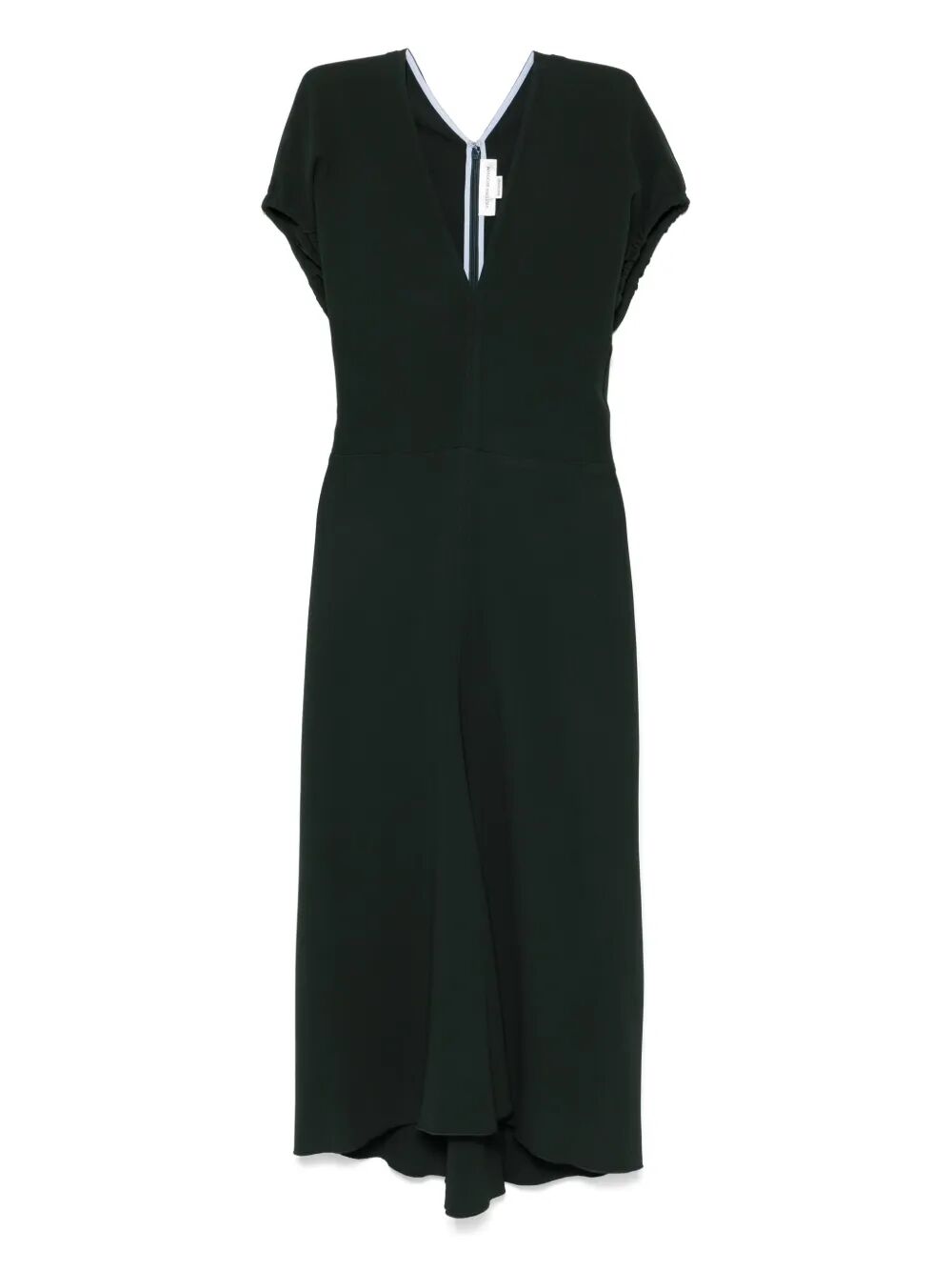 VICTORIA BECKHAM V-Neck Mid-Length Dress