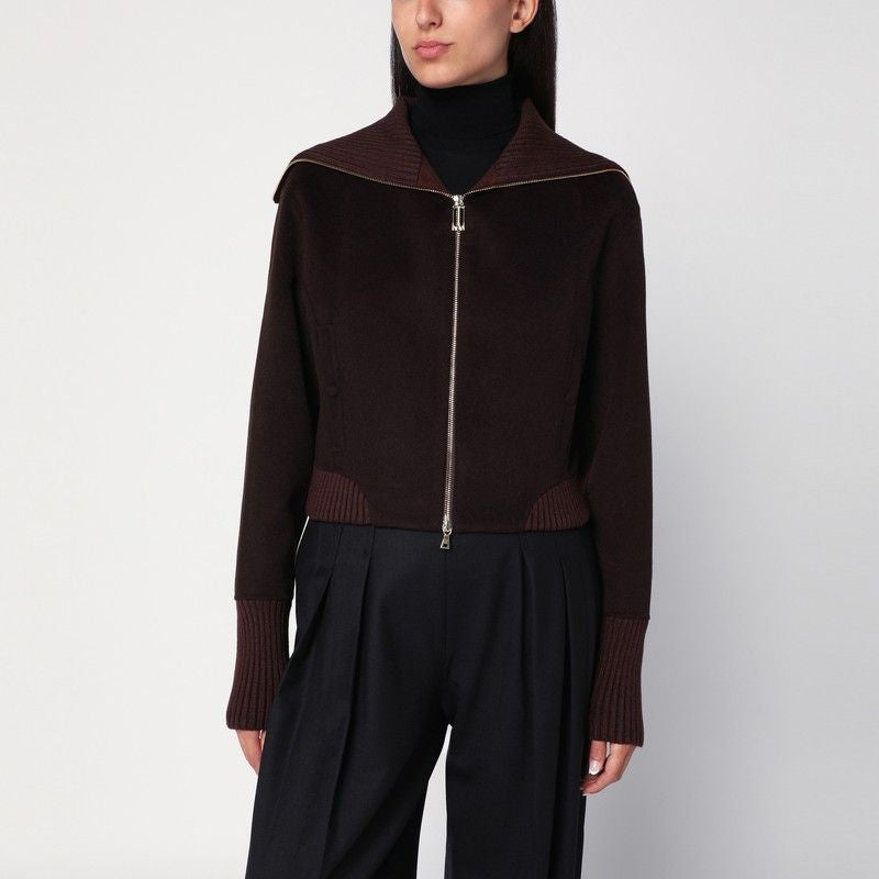 VICTORIA BECKHAM Luxury Zip-Up Cardigan – Women’s Outerwear