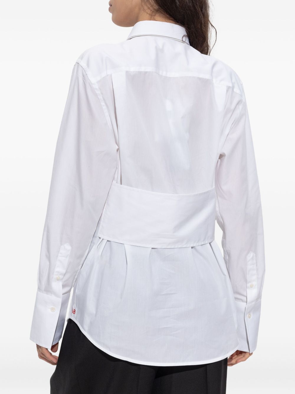 VICTORIA BECKHAM Classic Button-Up Shirt for Women - FW25 Collection