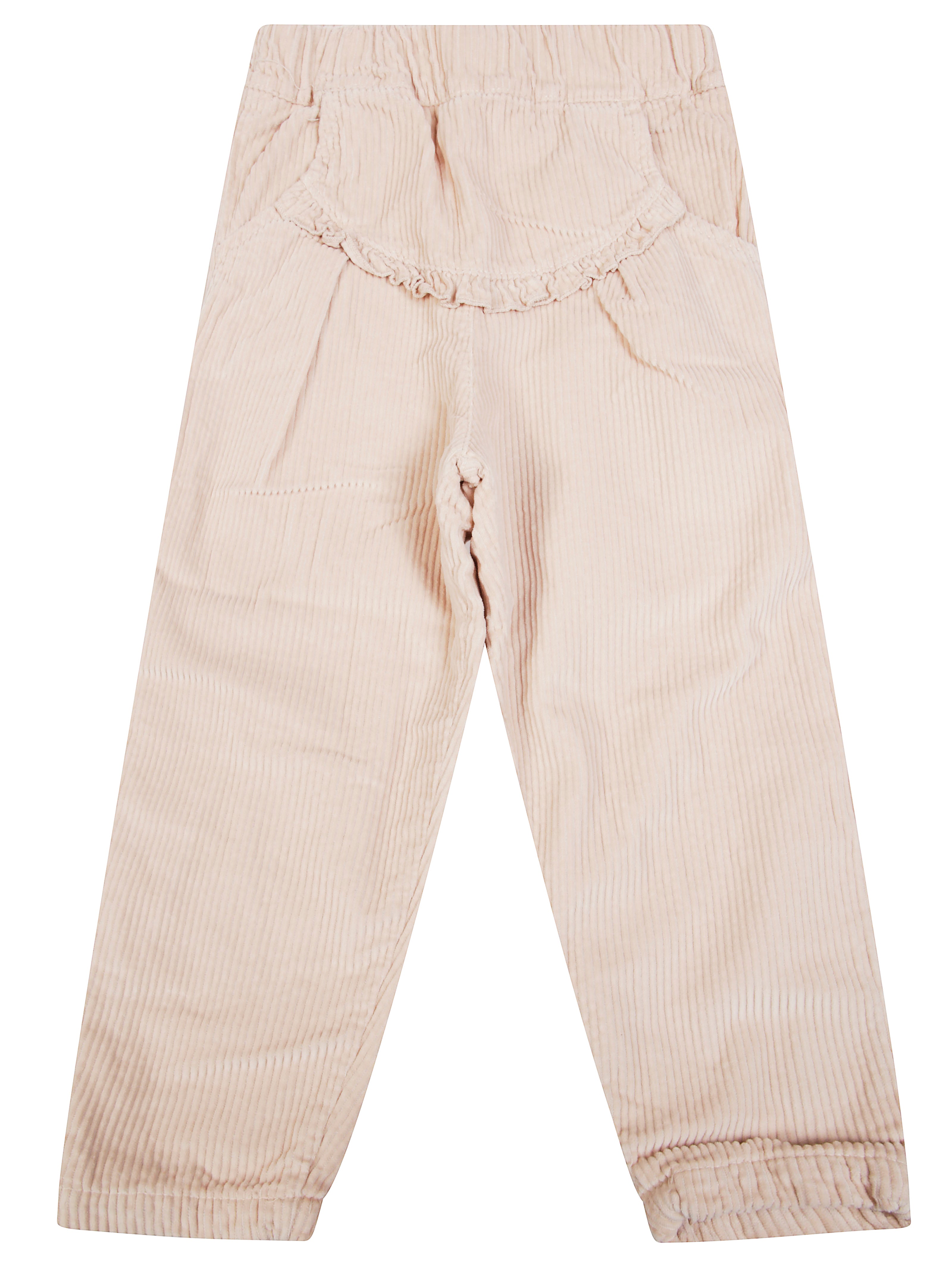 1+IN THE FAMILY Mini Velvety Trousers with Rouching