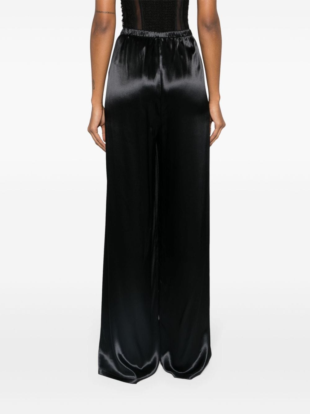 Ferragamo High-Waisted Wide Leg Trousers for Women