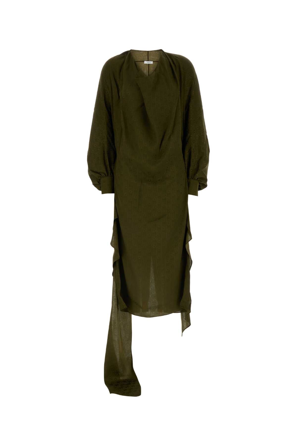 Ferragamo Silk Dress Suit for Women - SS25 Collection
