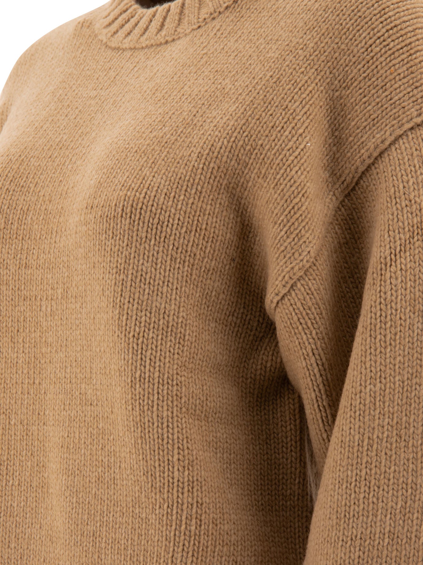 INES DE LA FRESSANGE Regular Fit Knit Sweater with Long Sleeves