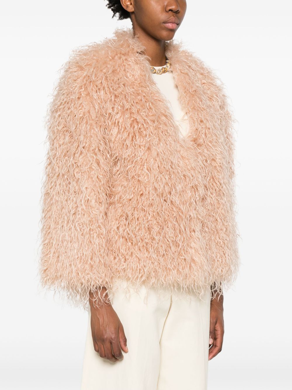 FORTE FORTE Concealed Front Jacket for Women - FW25 Collection