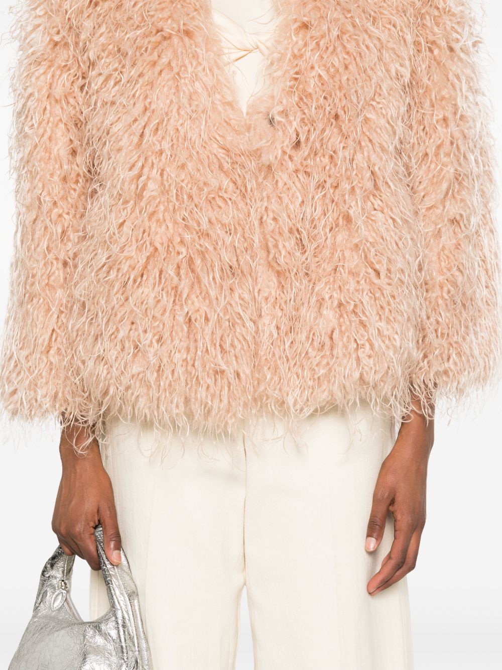 FORTE FORTE Concealed Front Jacket for Women - FW25 Collection