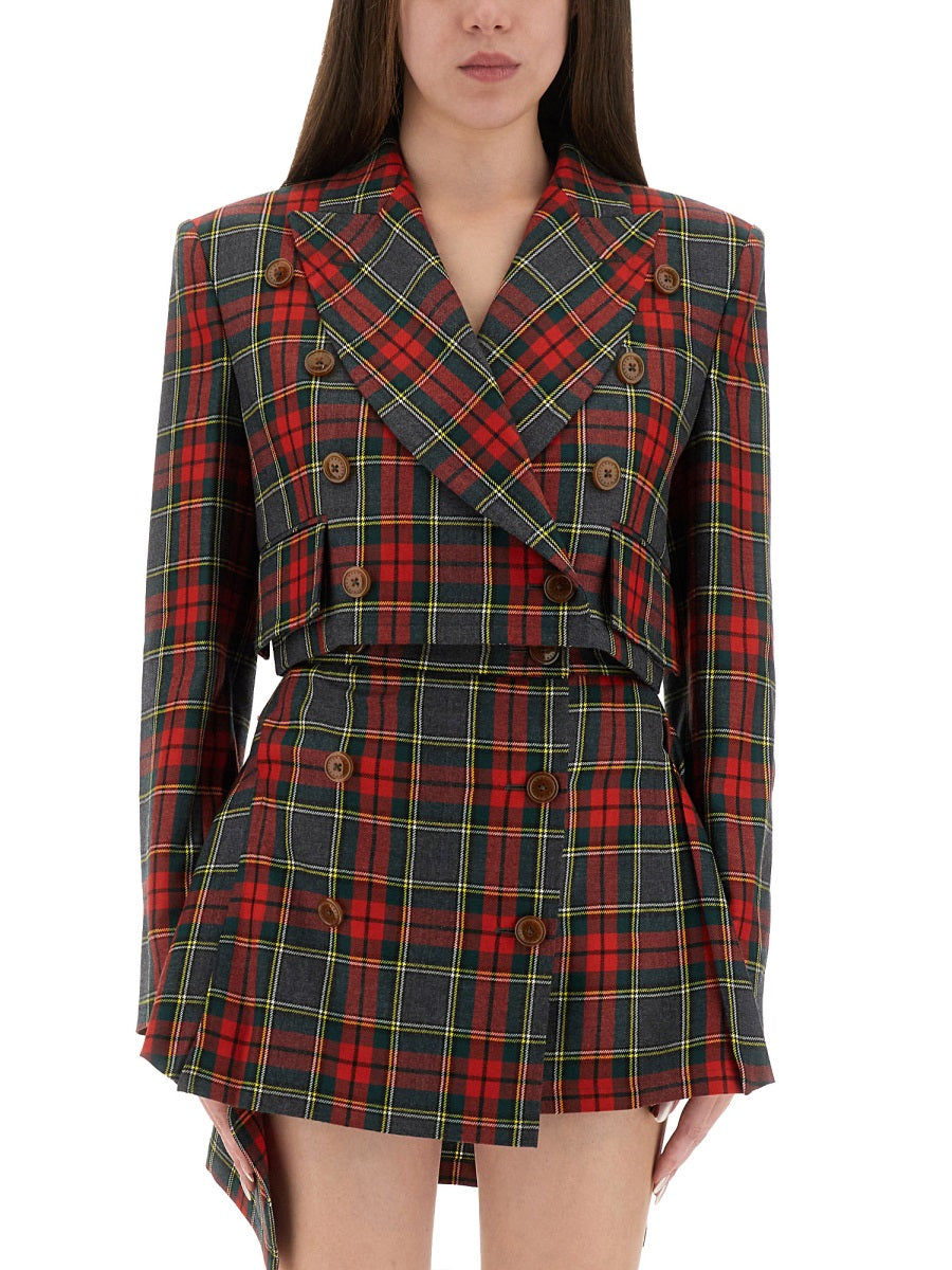 VIVIENNE WESTWOOD Multicolour Virgin Wool Jacket for Women - Fall/Winter 2025