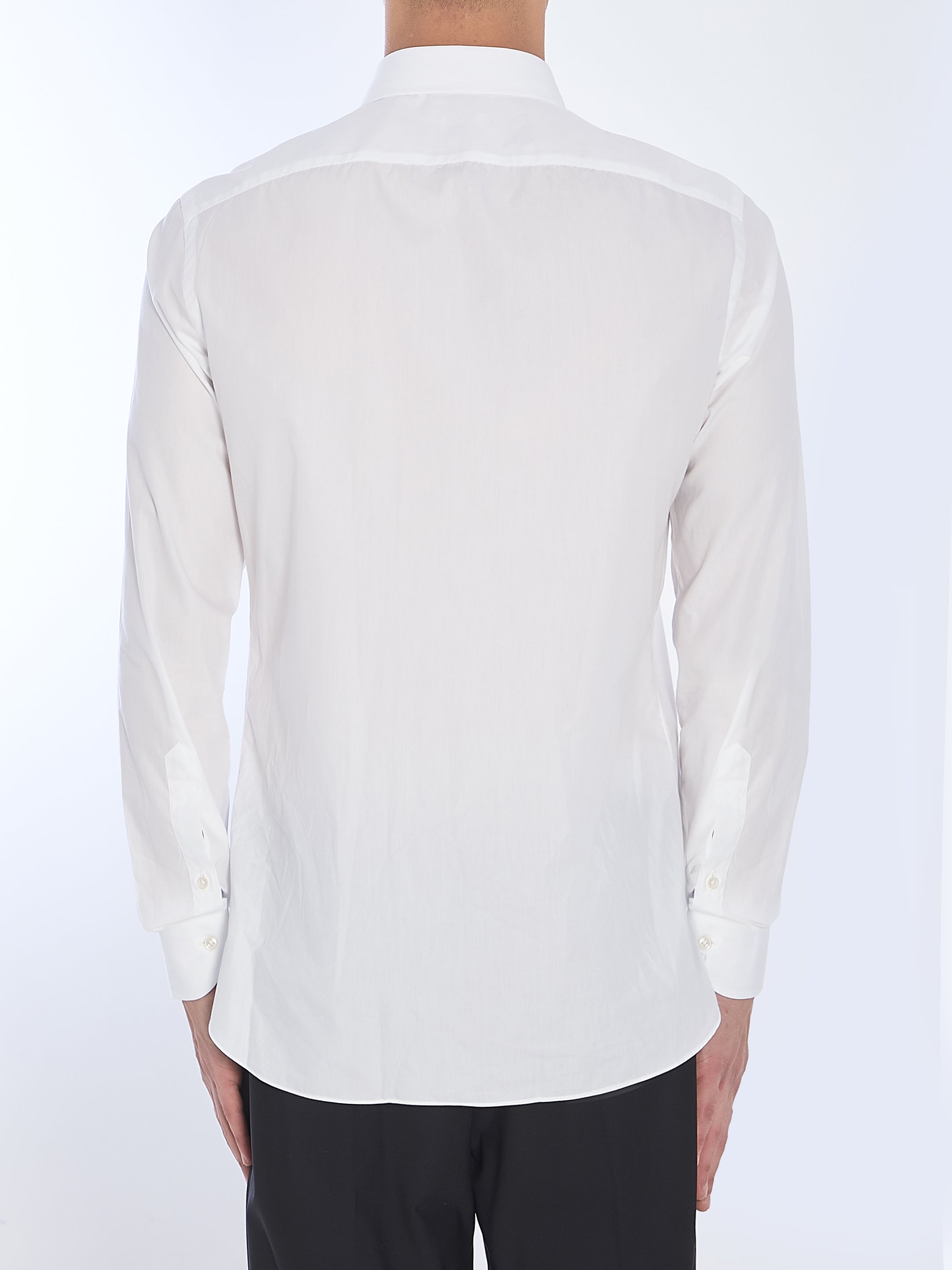 BORRIELLO Classic Cotton Poplin Shirt - Size 40 IT