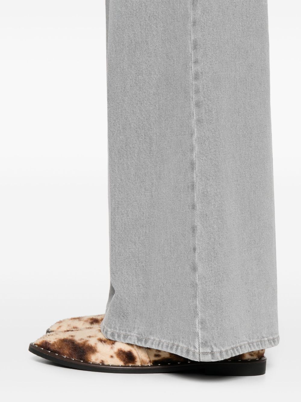 FORTE FORTE Flared Denim Jeans for Women