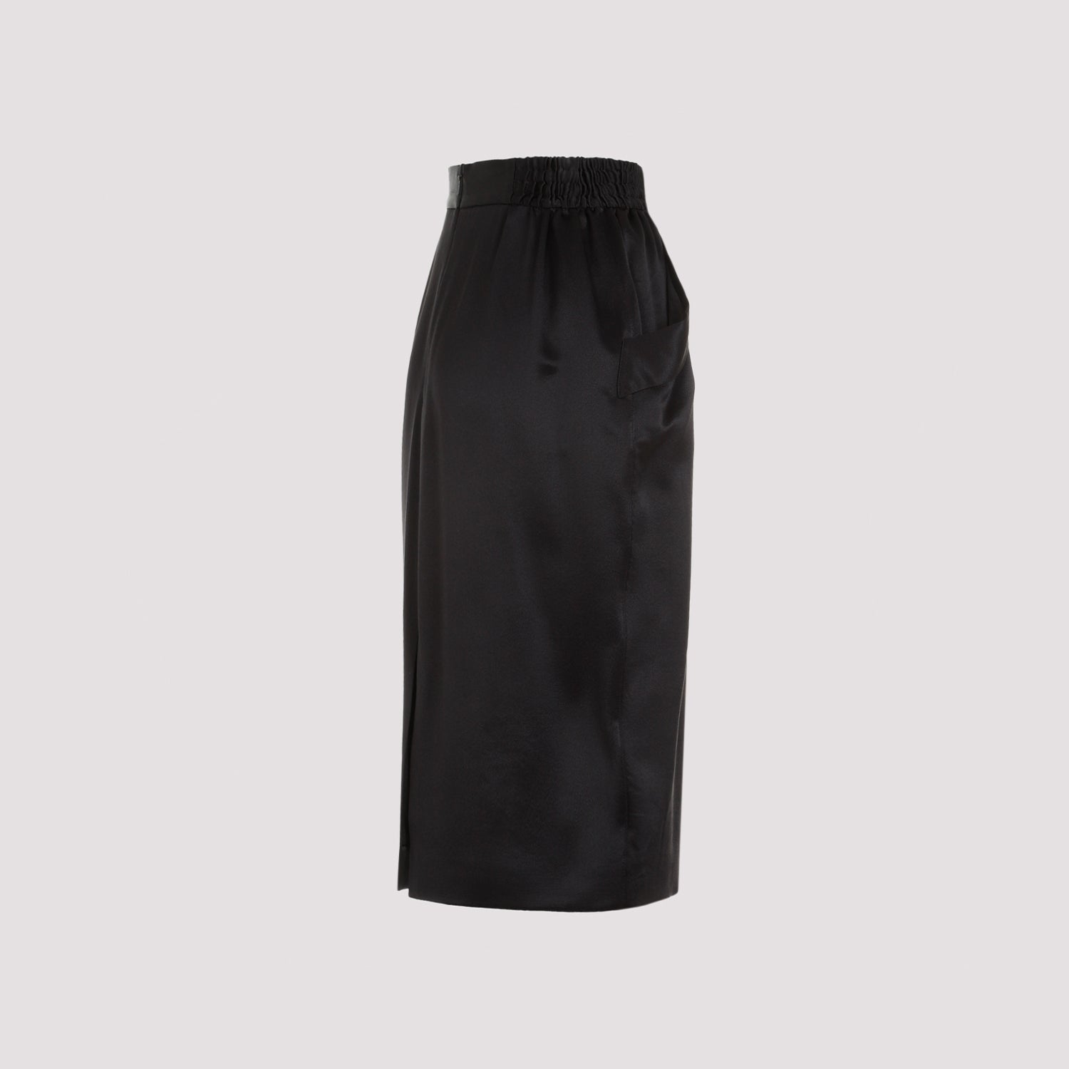 SAINT LAURENT Silk Midi Skirt for Men