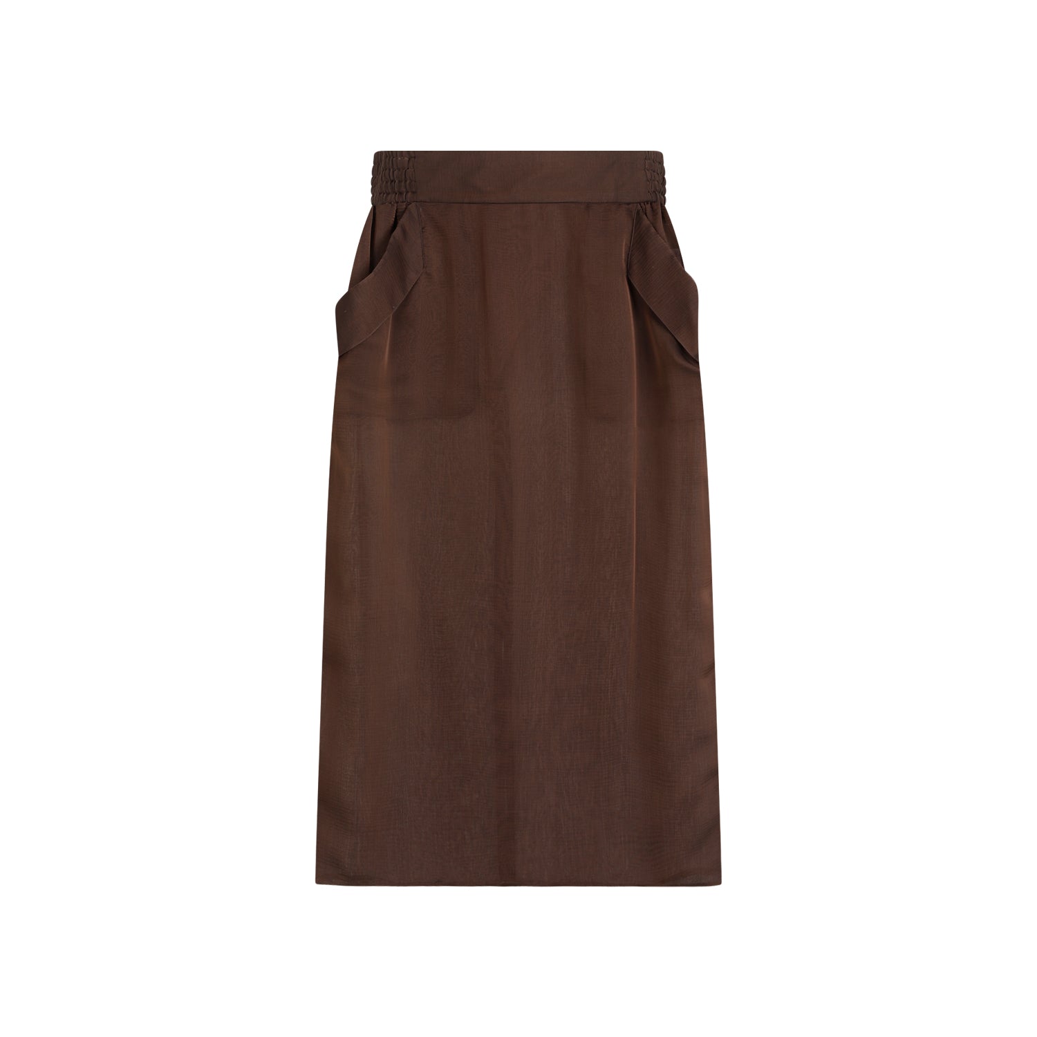 SAINT LAURENT Silk Midi Skirt for Men