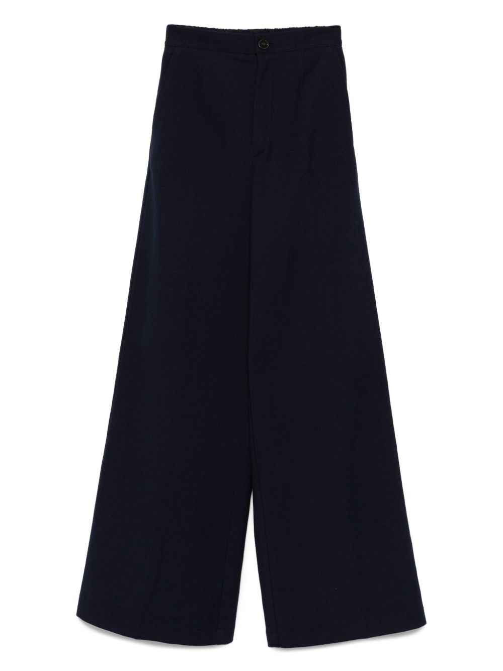FORTE FORTE High-Waisted Cotton Trousers