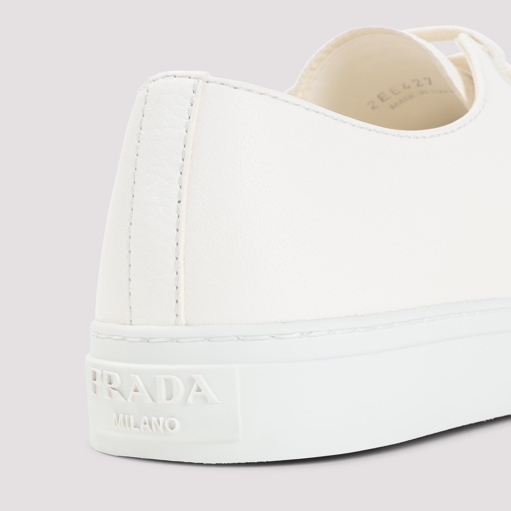 PRADA Deer Leather High-Top Sneakers for Men - FW25