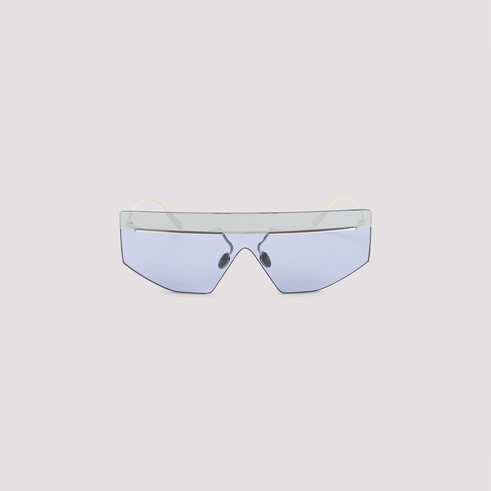 PRADA EYEWEAR Runway-Ready Metallic Sunglasses for Men