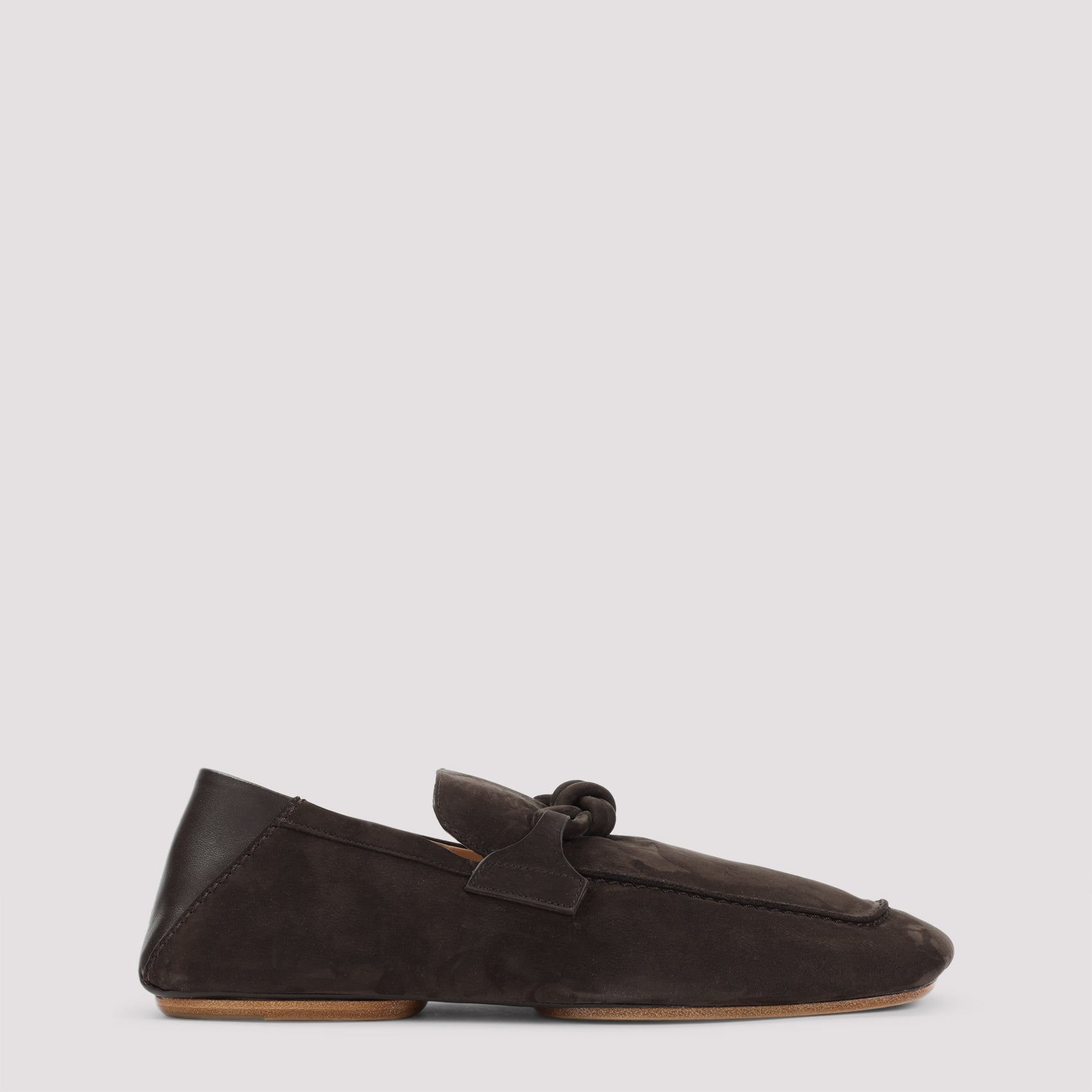 BOTTEGA VENETA Knot Loafers with Premium Suede
