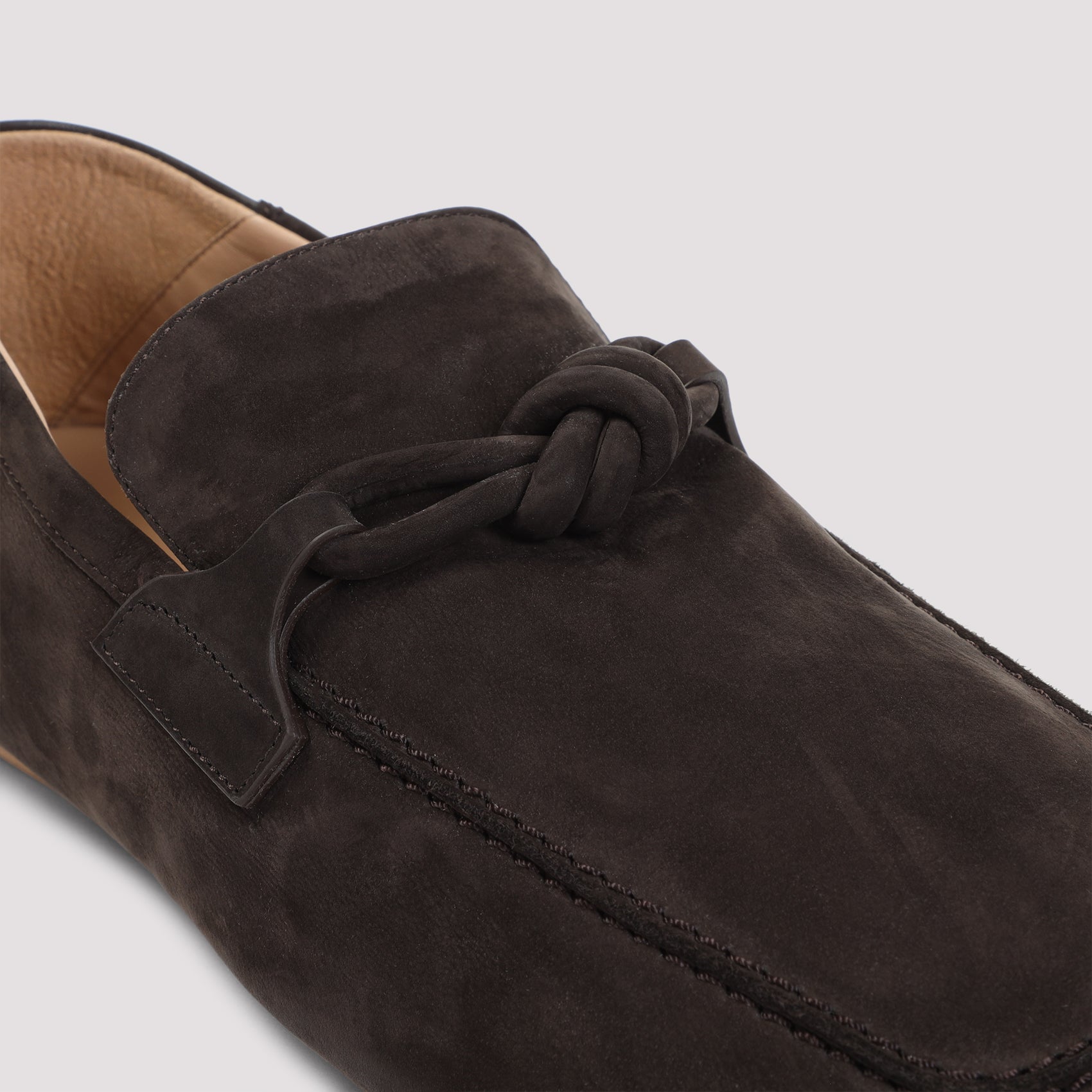 BOTTEGA VENETA Knot Loafers with Premium Suede