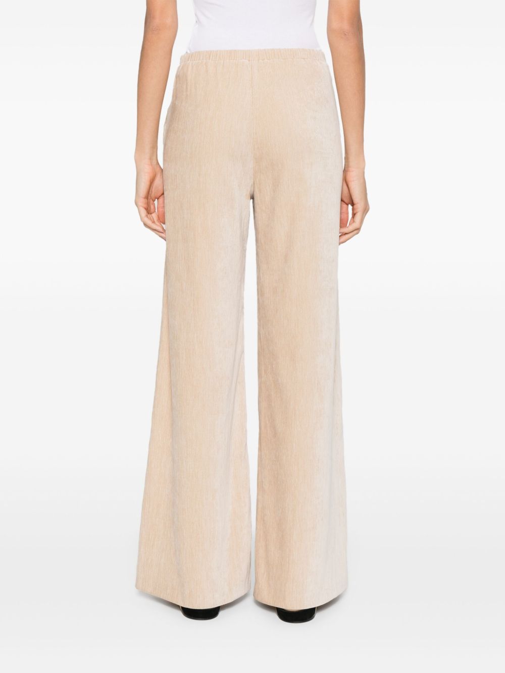 FORTE FORTE High-Waisted Flared Trousers