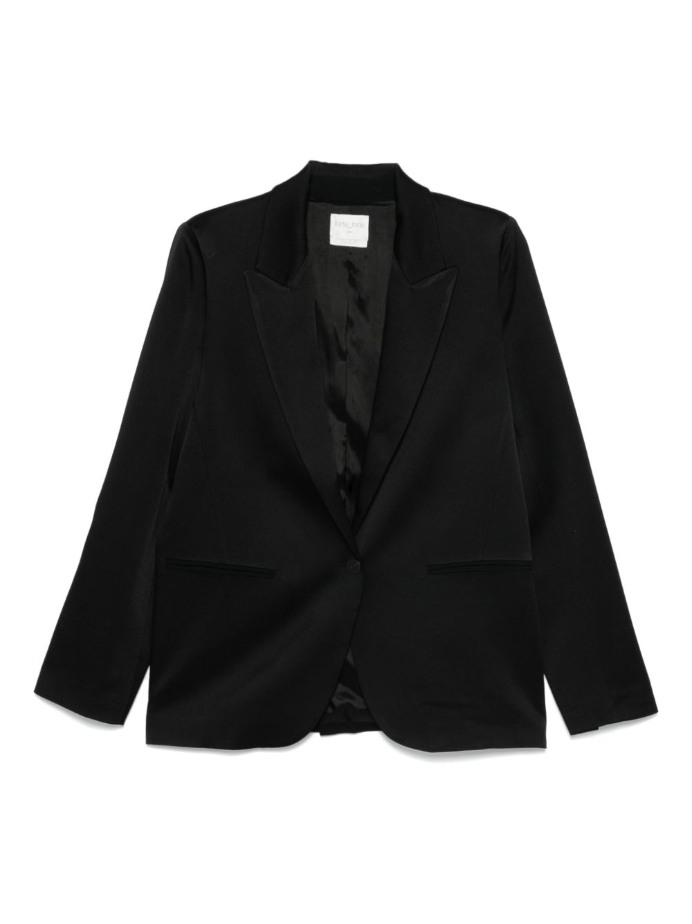 FORTE FORTE Satin Single-Breasted Jacket for Women
