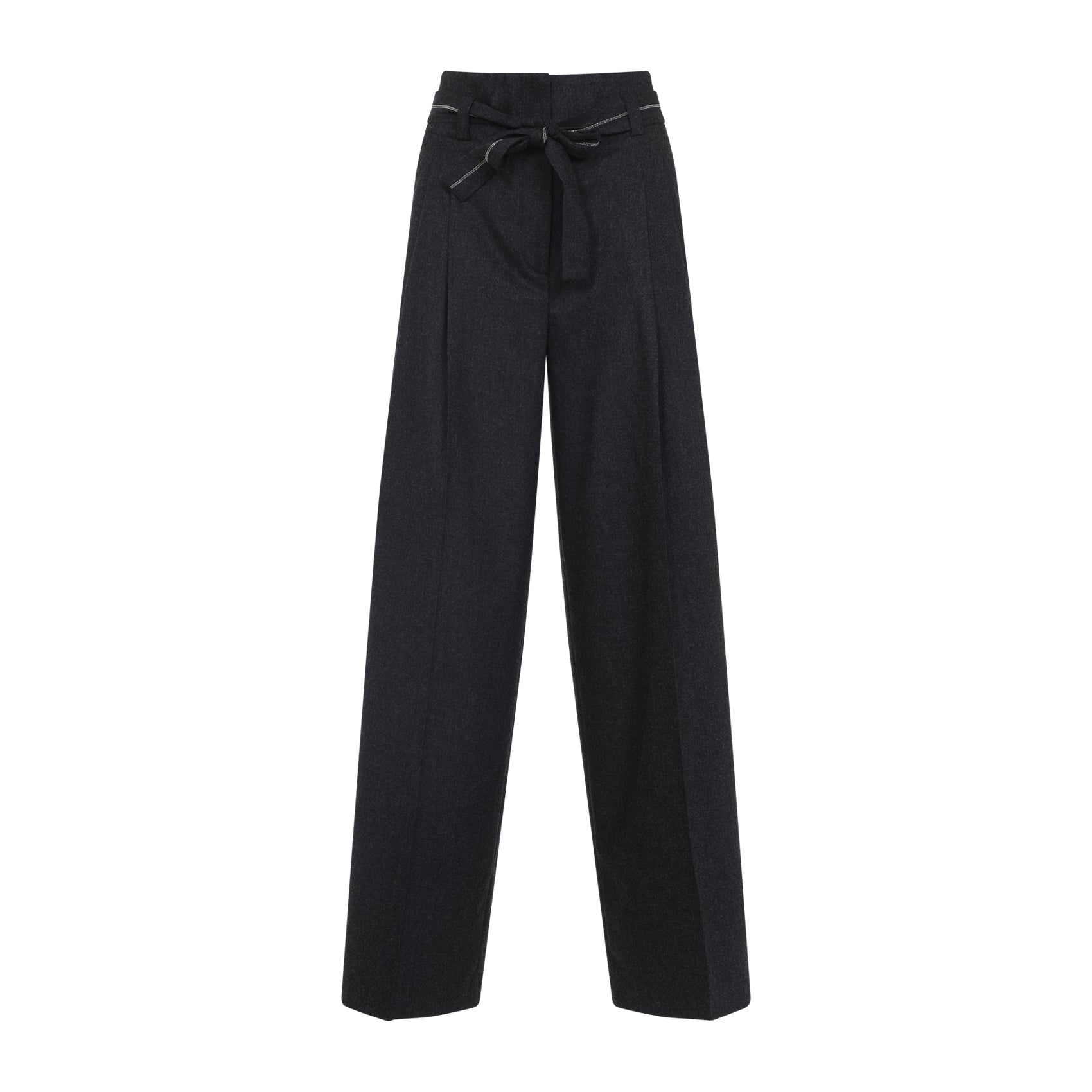 PESERICO Wide Leg Wool Pants