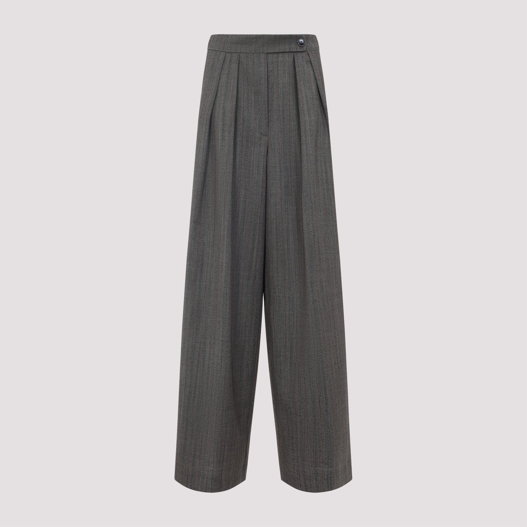DRIES VAN NOTEN Wide Leg Wool Pamplona Pants