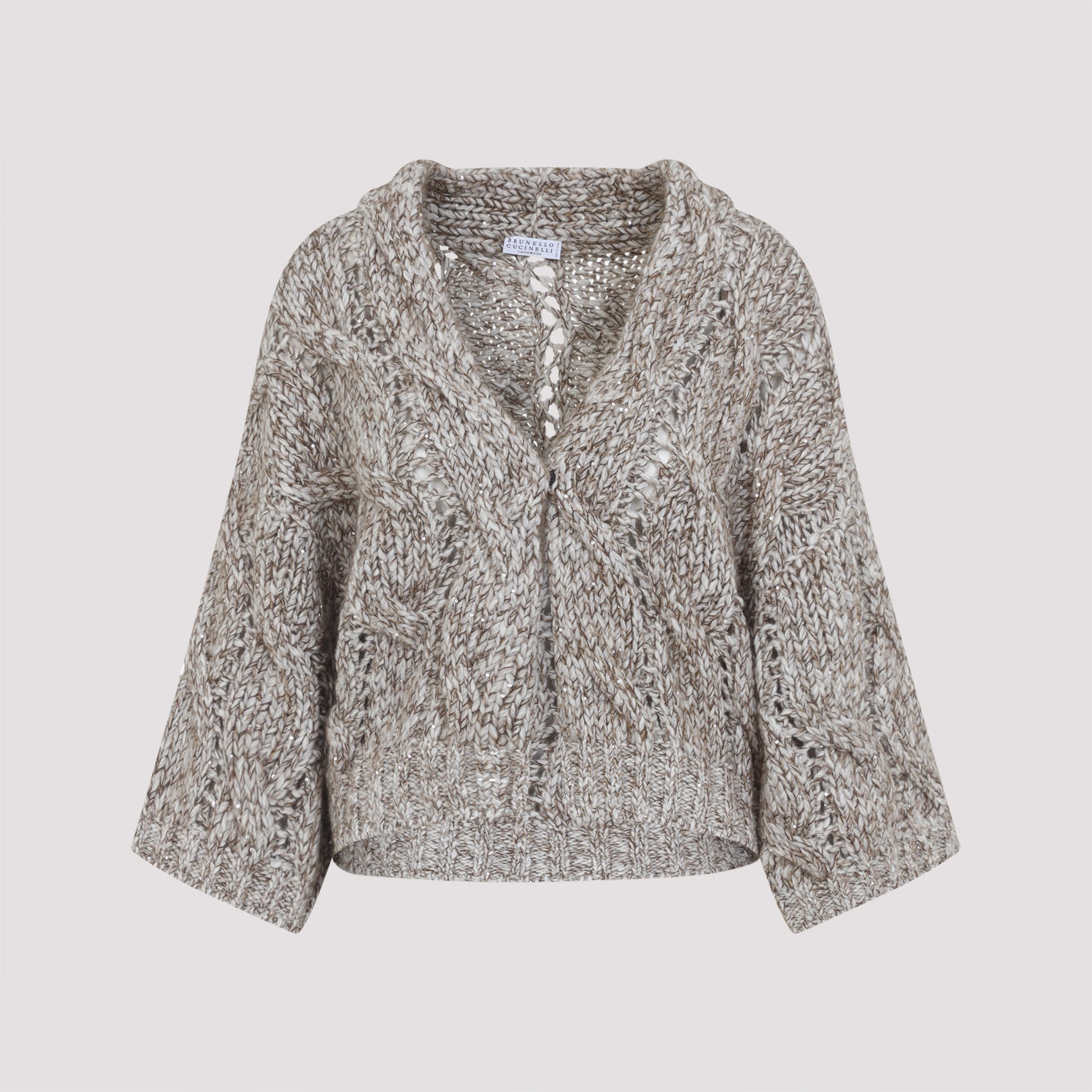 BRUNELLO CUCINELLI Men's Braid Cardigan