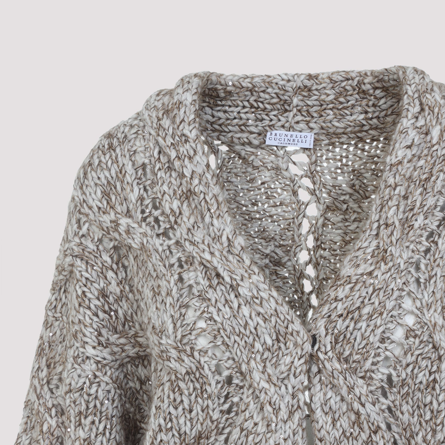 BRUNELLO CUCINELLI Men's Braid Cardigan