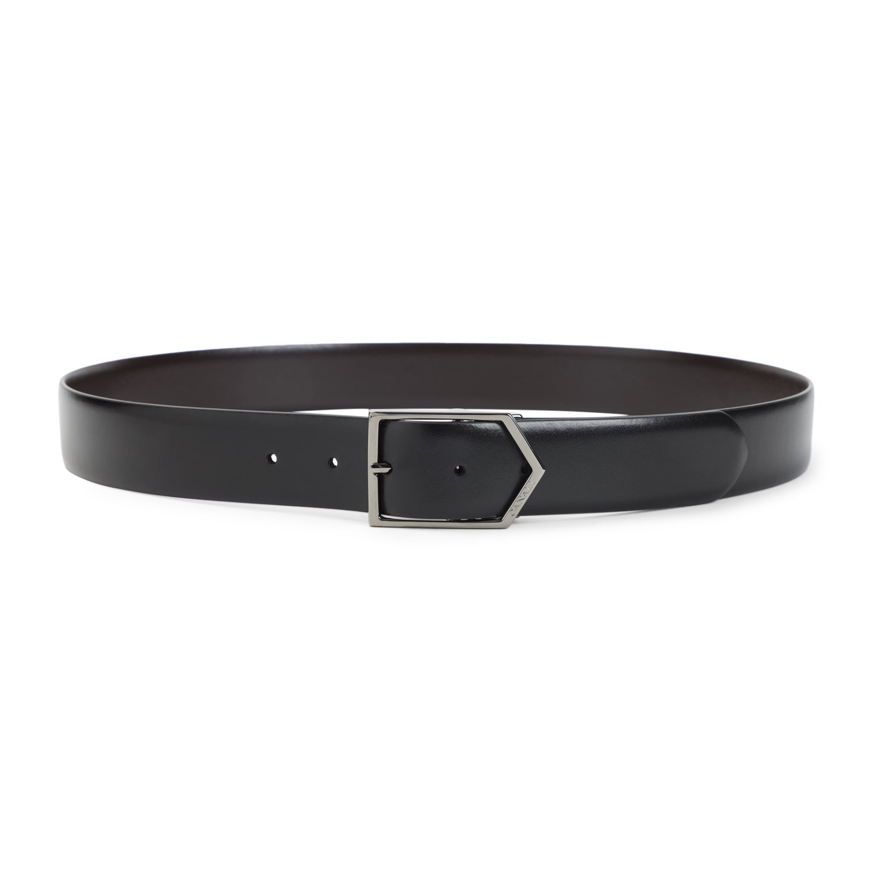 CANALI Reversible Leather Belt - 3.5 cm Width