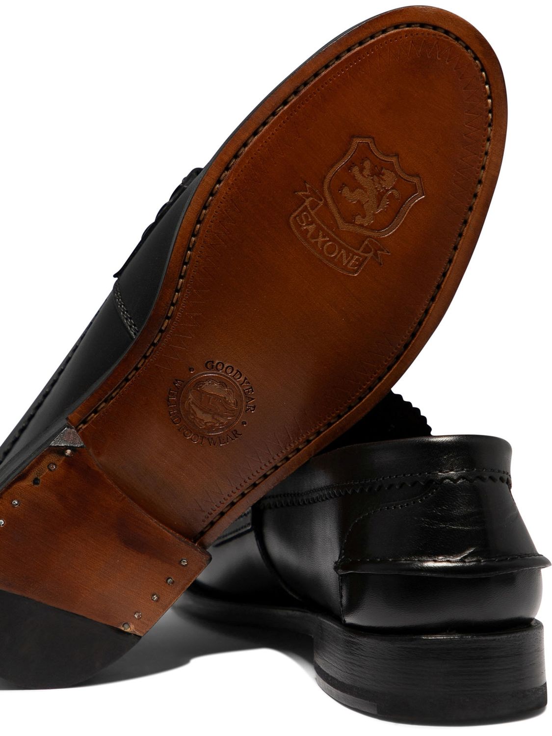 SAXONE OF SCOTLAND Classic Arran Loafers for Men