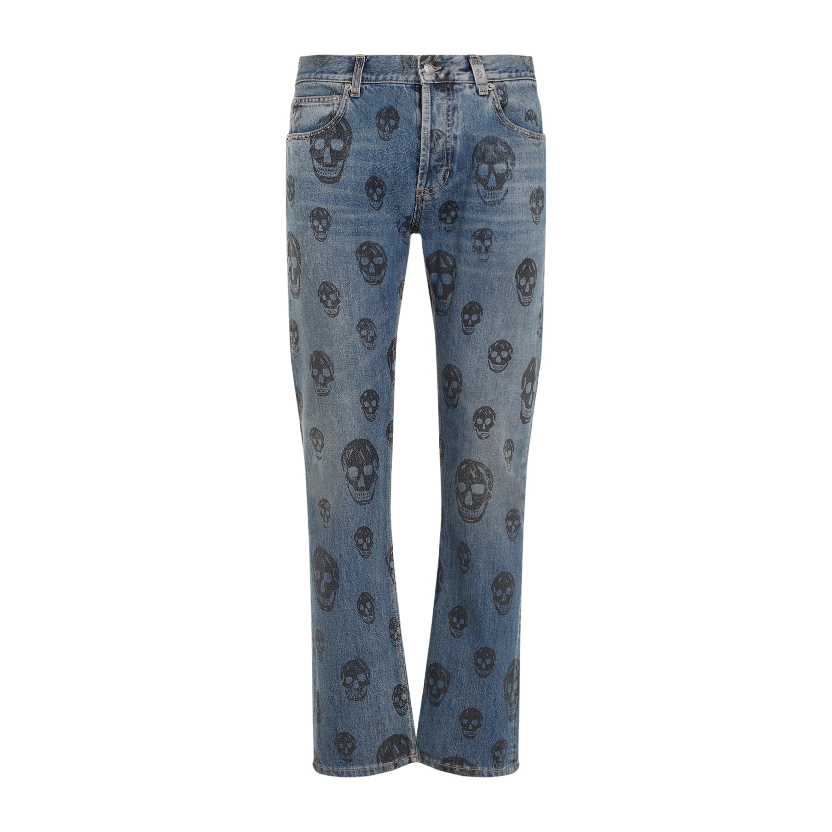 ALEXANDER MCQUEEN Men's Cotton Jeans - FW24 Collection
