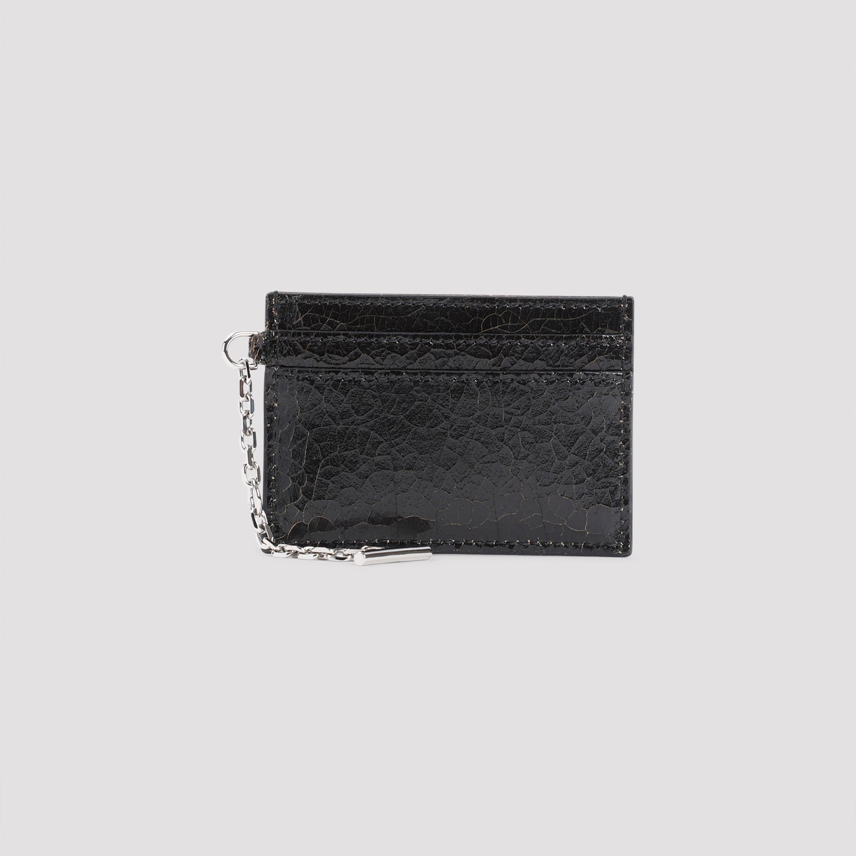 ALEXANDER MCQUEEN Mini Leather Sling Card Holder