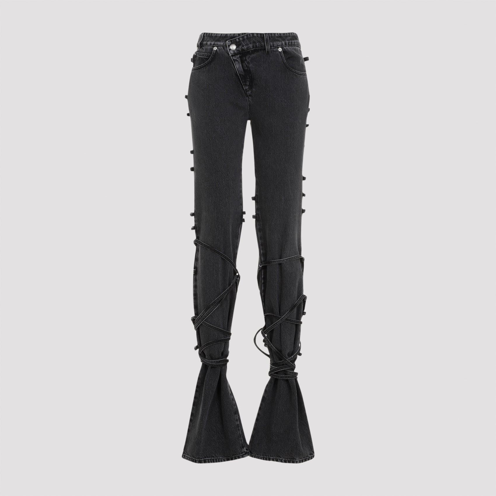 ALEXANDER MCQUEEN Tied Jeans