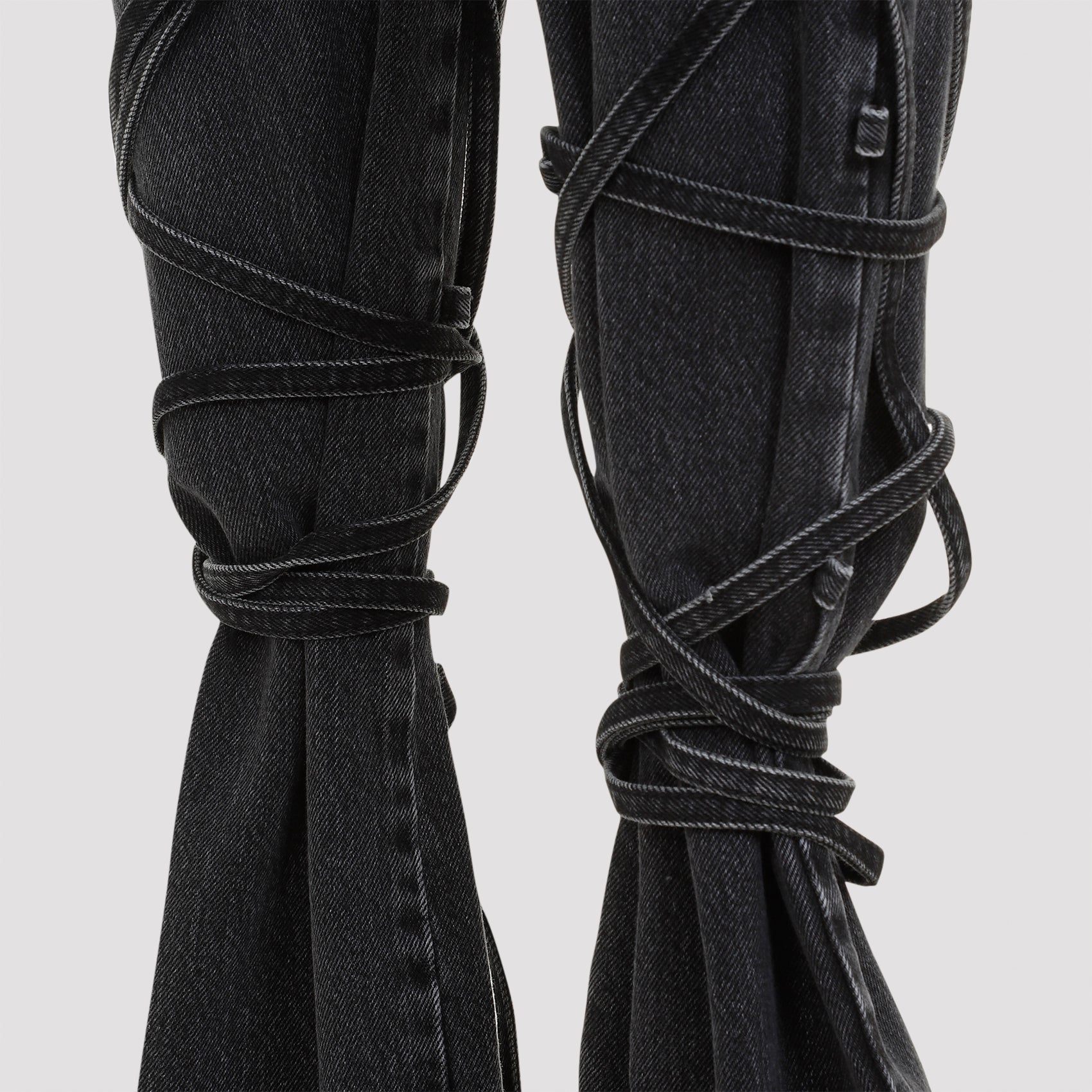 ALEXANDER MCQUEEN Tied Jeans