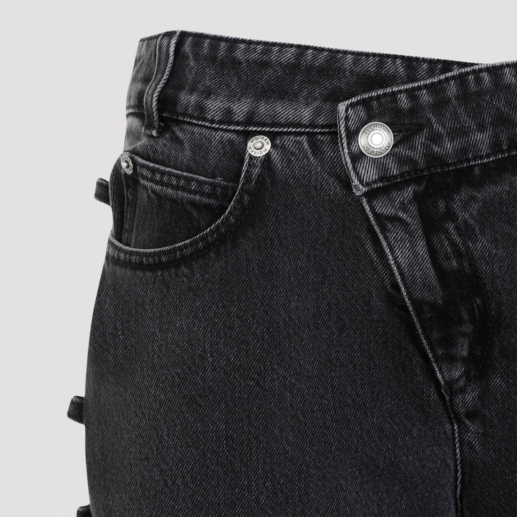 ALEXANDER MCQUEEN Tied Jeans