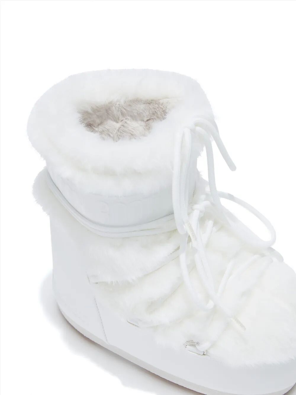 MOON BOOT Mini Faux Fur Low Boots for Women