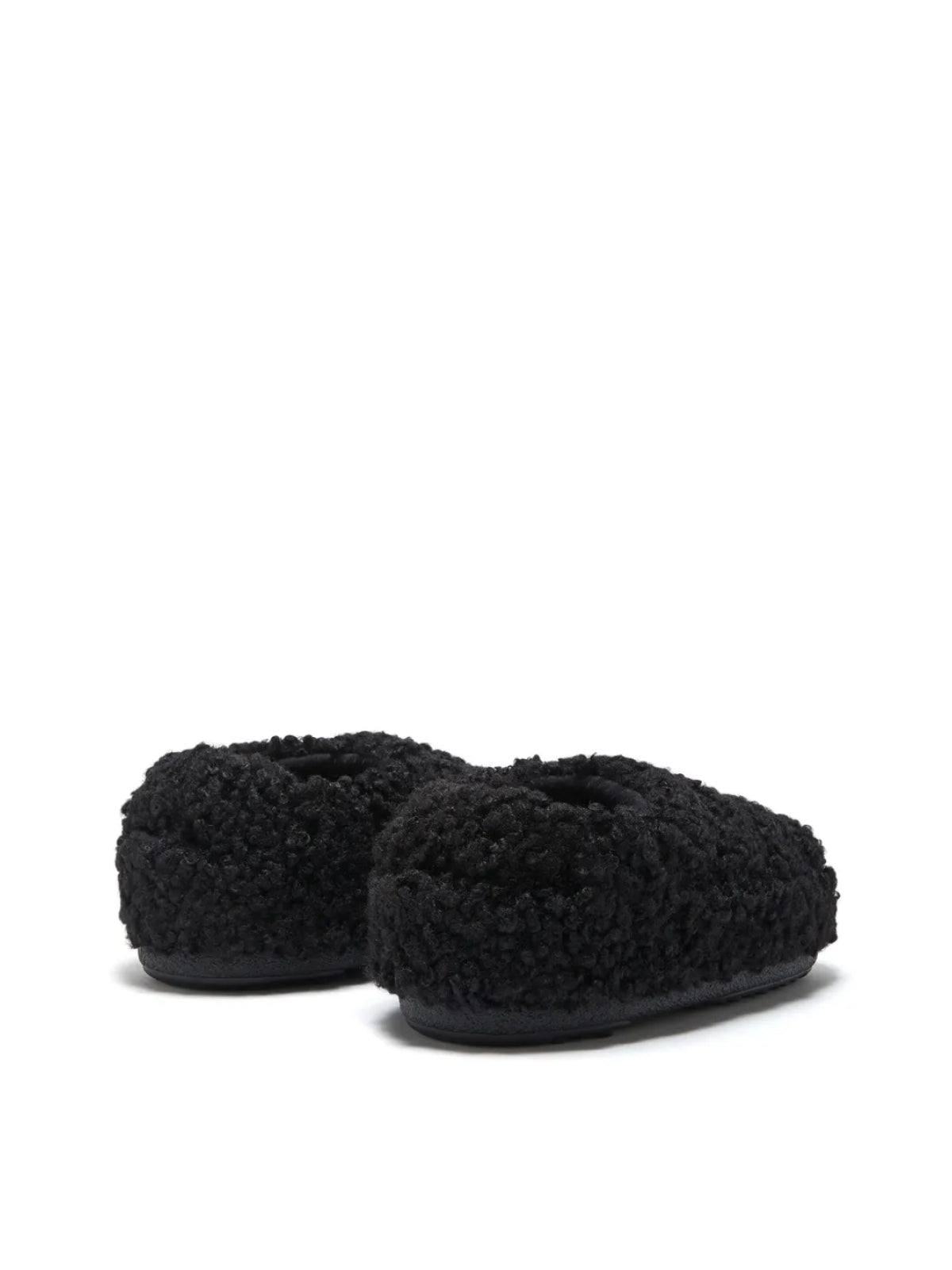 MOON BOOT Faux Curly Logo Band Sandals