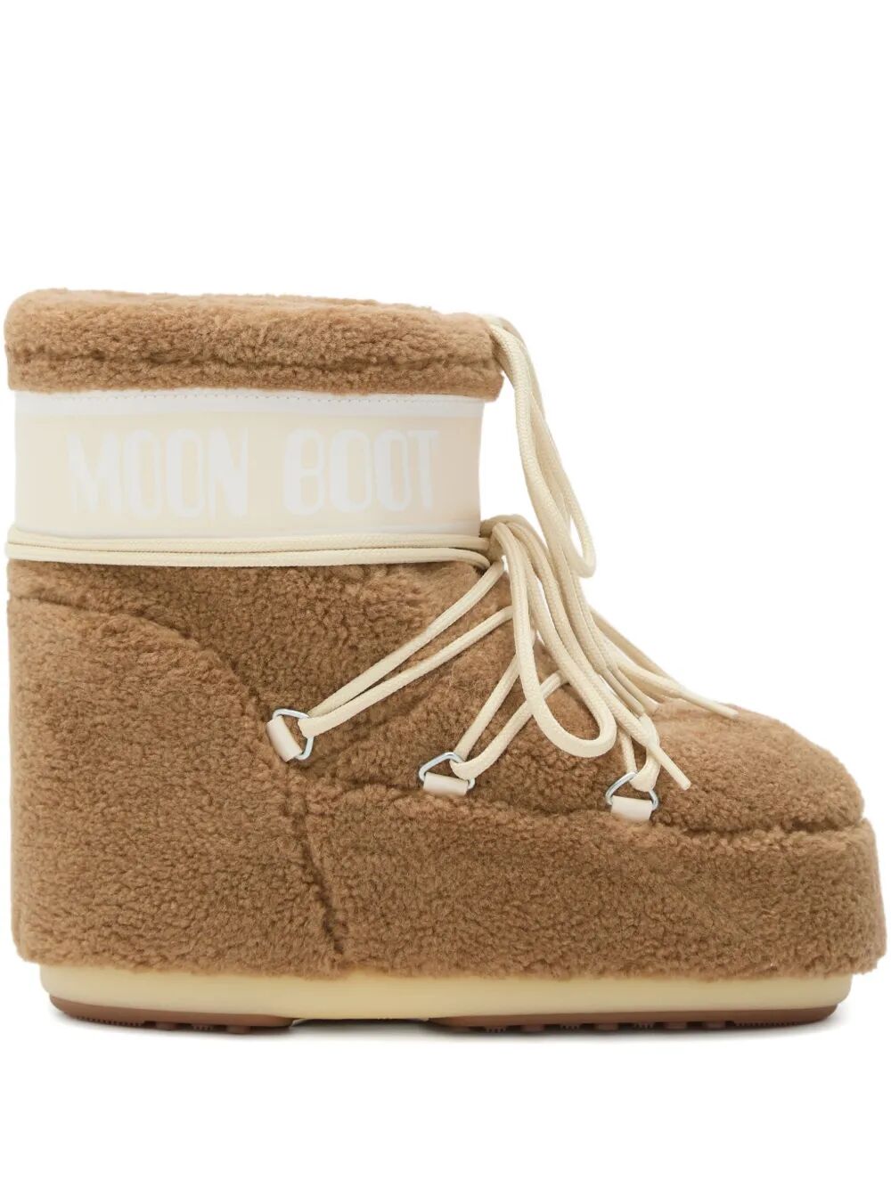 MOON BOOT Eco Fur Icon Low Mini Ankle Boots