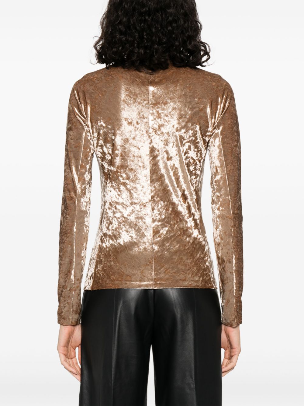 FORTE FORTE Velvet Turtle-Neck Sweater for Women - Fall 2025