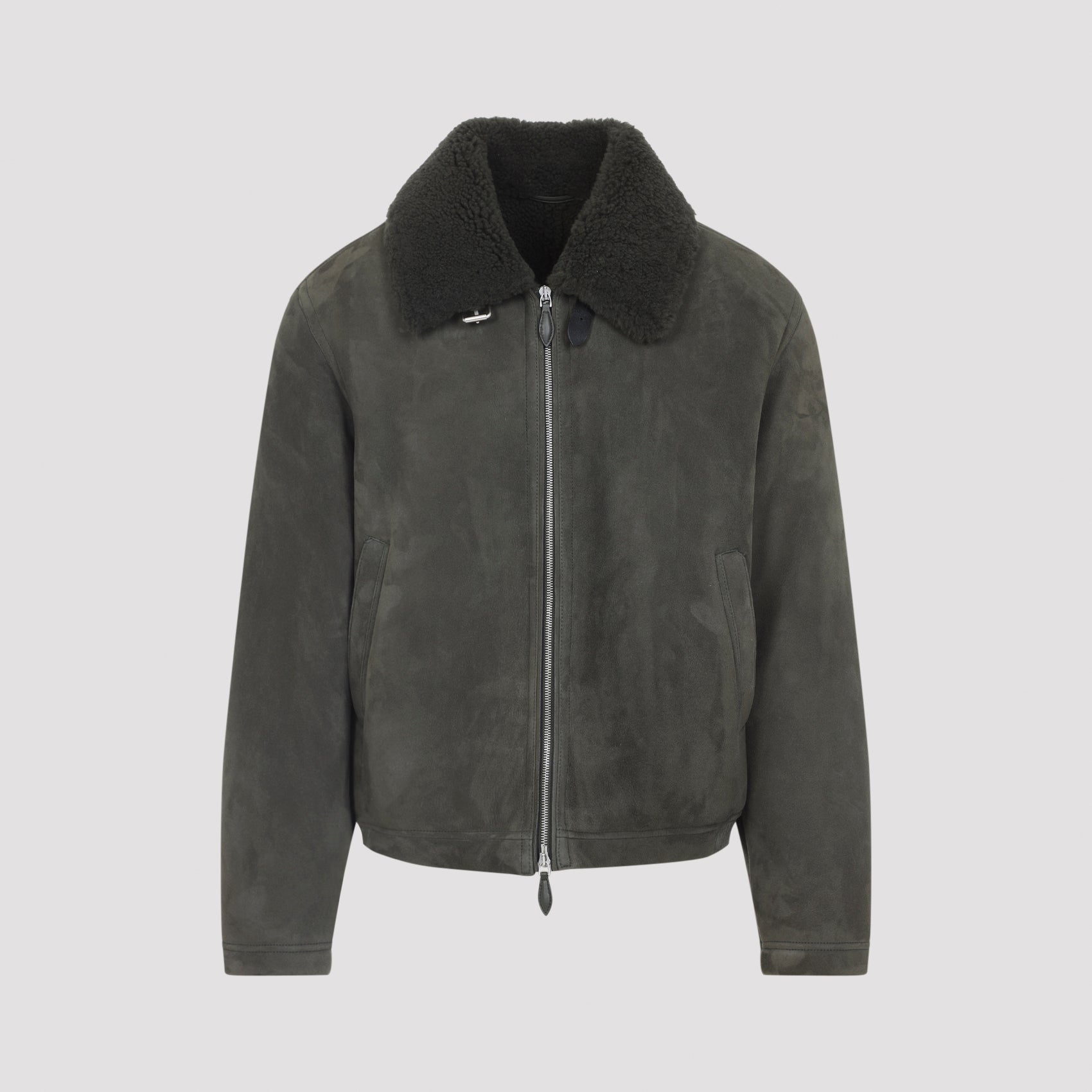 BERLUTI Luxury Suede Leather Jacket for Men - FW25