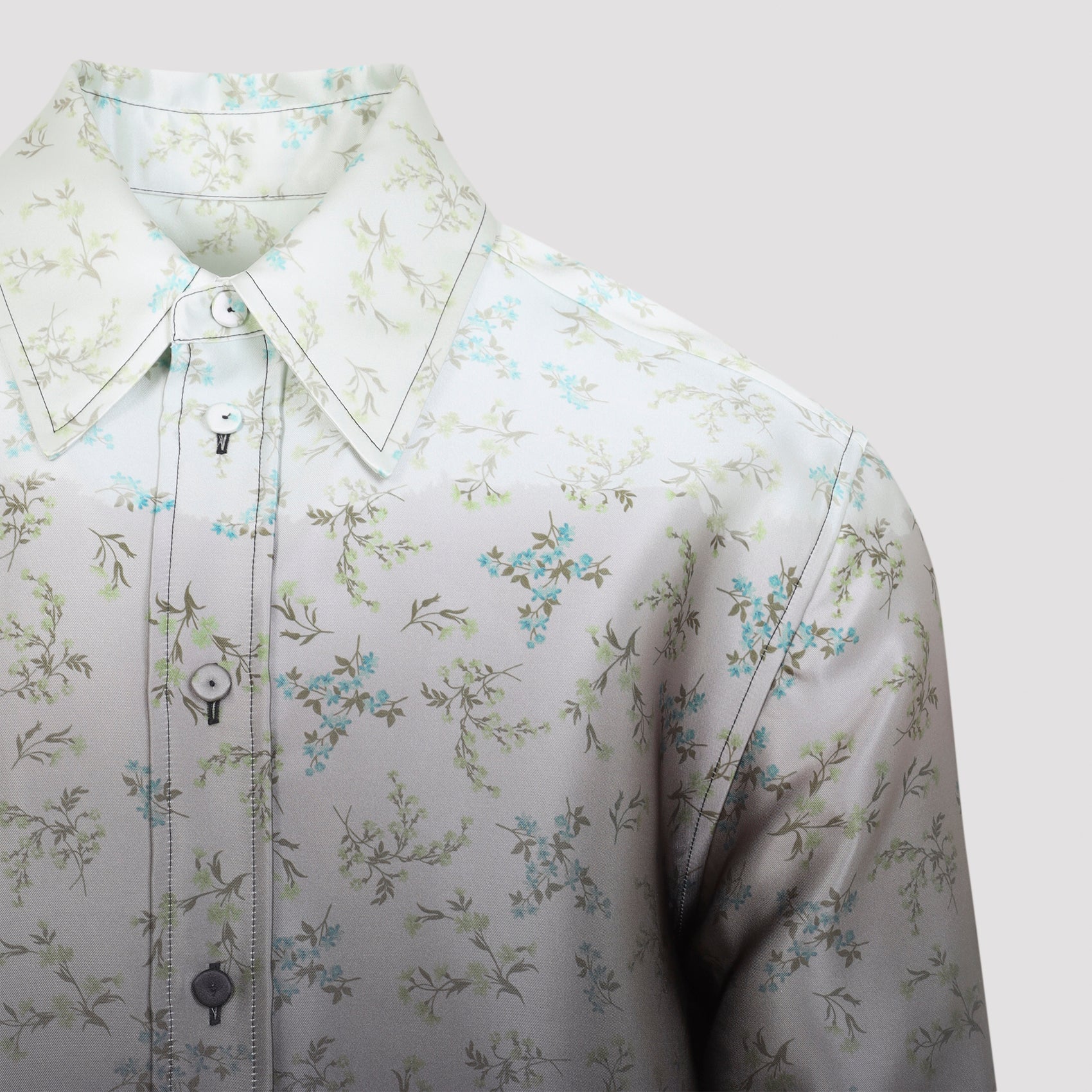 JIL SANDER Silk Button-Up Shirt for Men